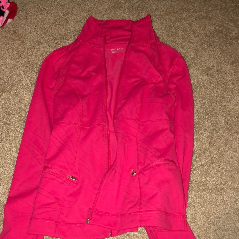 Zella pink active jacket